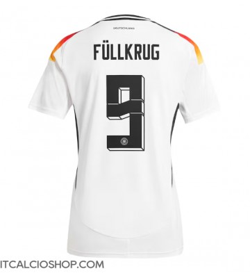 Germania Niclas Fullkrug #9 Prima Maglia Europei 2024 Manica Corta